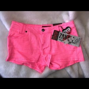 BNWT Zanadi from Wet Seal Neon Pink Shorts